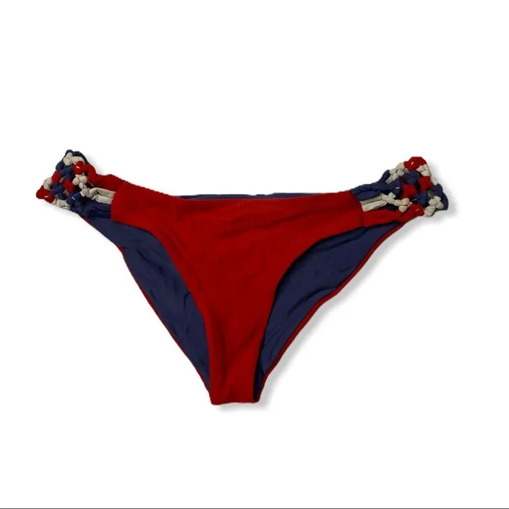 Frankie's Bikinis Braided Bikini Bottoms